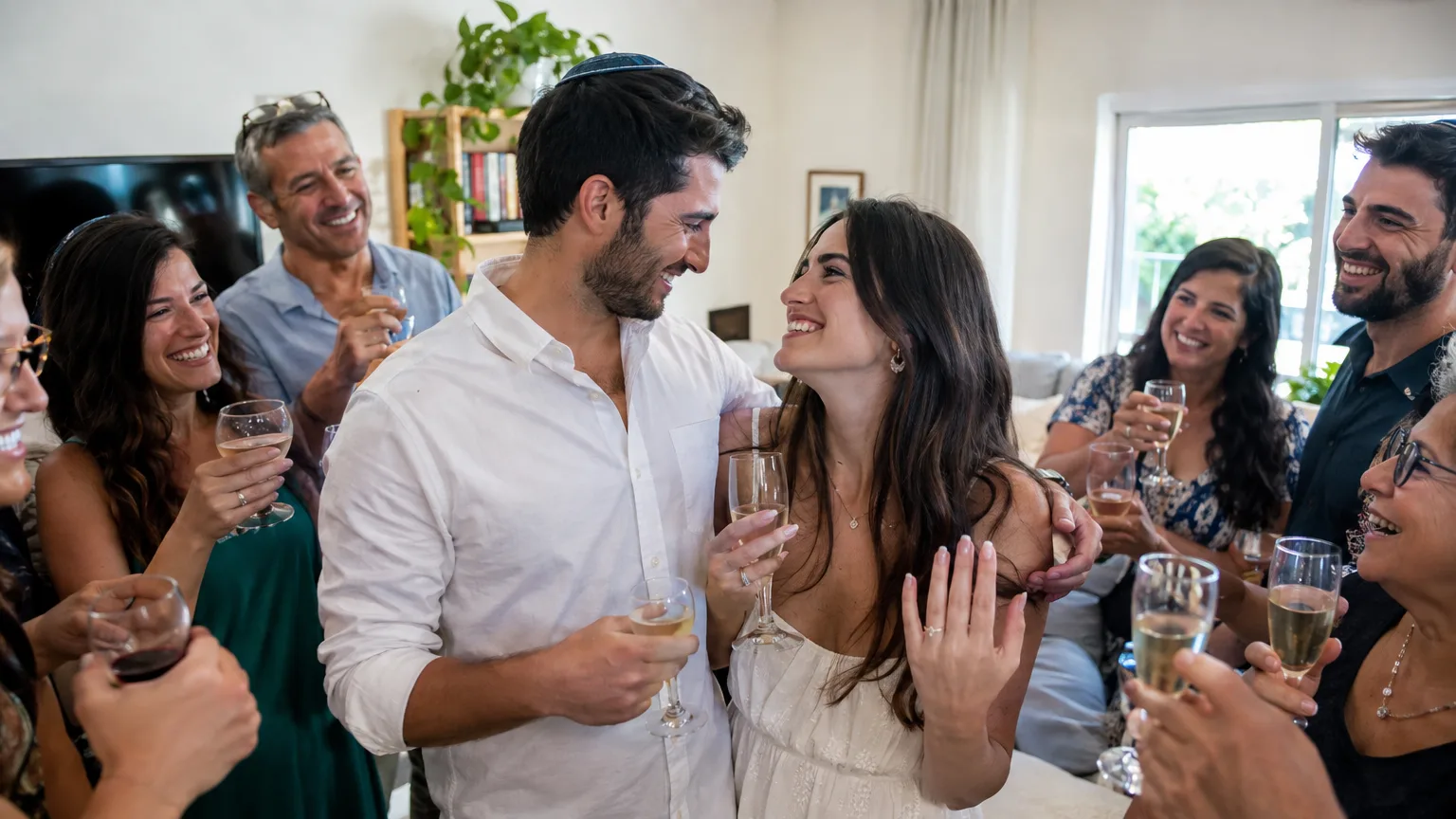 ארגון מסיבת אירוסין: המדריך המלא מההצעה ועד החגיגה