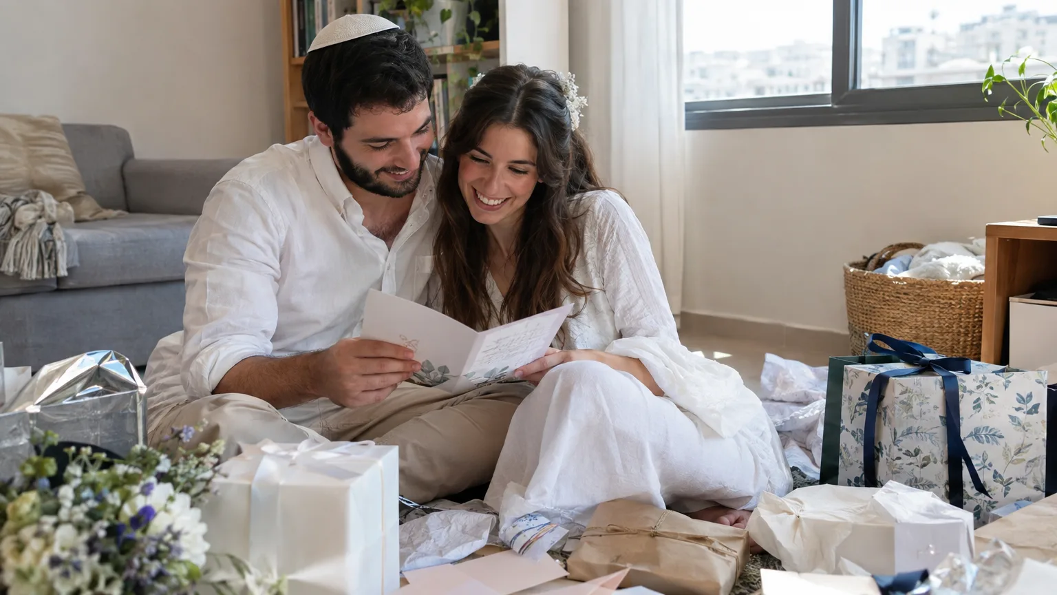 מכתב תודה על מתנה: נוסחים שיגרמו לאורחים שלכם לחייך