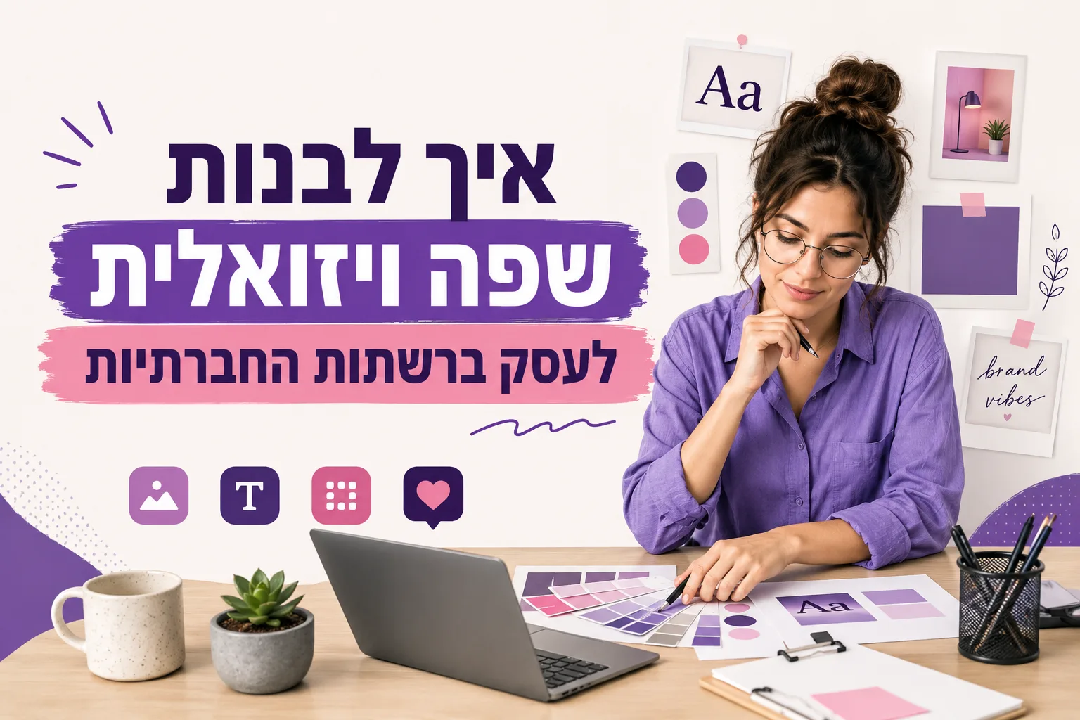 איך לבנות שפה ויזואלית לעסק ברשתות החברתיות